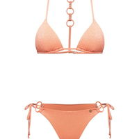 Top biquíni Triângulo Valentina Serena - Laranja