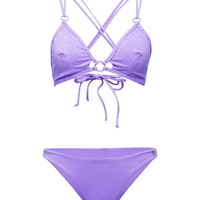 Top biquíni Triângulo Zoe Serena - Roxo