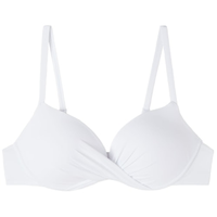 Parte De Cima De Biquíni Super Push-Up Indonésia - Branco