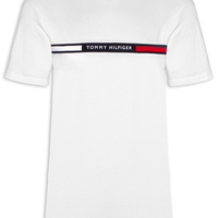 Camiseta Masculina Chest Insert Tee - Branco