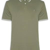 Polo Masculina Interloque Lisa - Verde
