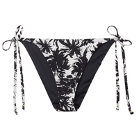 Calcinha De Biquíni Com Amarração Palms - Preto