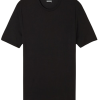 Camiseta Em Modal e Seda - Preto