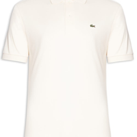 Polo Masculina Slim Fit L.12.12 Em Piquet De Algodão - Bege