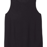 Regata Em Viscose - Preto