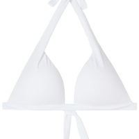Parte De Cima De Biquíni Triângulo Classic Piquet - Branco