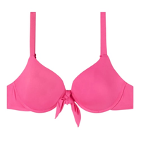 Parte De Cima De Biquíni Push-Up Almofadado Soft Indonésia - Rosa