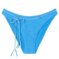 Calcinha De Biquíni Cashmere Twist - Azul