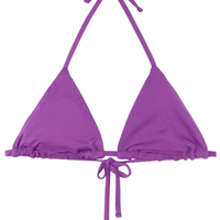 Parte De Cima De Biquíni Cortininha Double Concept - Roxo