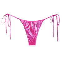 Calcinha De Biquíni Fio Dental Daytona - Rosa