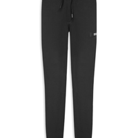 Calça Masculina De Moletom Com Cós De Elastico - Preto