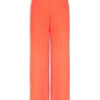 Calça Feminina Crepe Pala Lastex - Vermelho