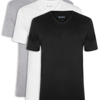 Kit De Camisetas Masculina Gola V 3 Peças Classic - Sortido
