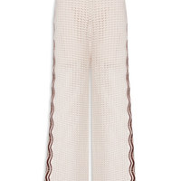 Calça Feminina Tricot Orla - Off White