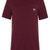 Camiseta Masculina Relaxed Fit 1952 Logo - Vinho