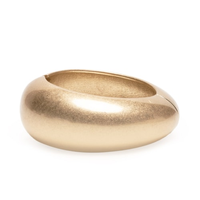 Bracelete Feminino Em Metal Escovado - Dourado