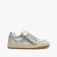 Tênis Feminino Ohio Couro Metalizado - Prateado