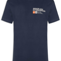 Camiseta Masculina Manga Curta Vintage Brazilian Kitesurfing - Azul