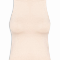 Blusa Feminina Básica Em Tricot - Bege