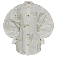Camisa ciclos estruturada off white