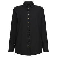 Camisa ciclos alfaiataria preta