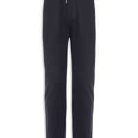 Calça Masculina Moletom Clássica Flag Logo - Azul