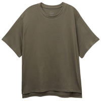 Blusa De Manga Curta Boxy Fit Em Algodão - Marrom