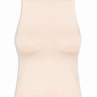 Blusa Feminina Básica Em Tricot - Bege