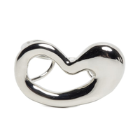 Bracelete Feminino Orgânico - Prateado