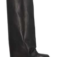 Bota Feminina Cano Alto Grease - Preto