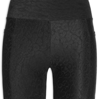 Bermuda Feminina Textura - Preto