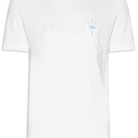 Camiseta Masculina Manga Curta Gola Careca Double Oceans Mc - Branca