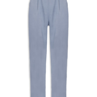 Calça Feminina Reta Com Bolso - Azul