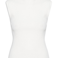 Regata Feminina Em Tricot - Off White