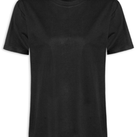Camiseta Feminina Básica - Preto