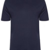 Camiseta Masculina Básica Em Algodão - Azul