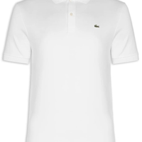Polo Masculina Regular Fit Em Algodão Pima - Branco