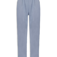 Calça Feminina Reta Com Bolso - Azul