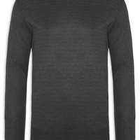 Suéter Masculino Gola V Casual - Cinza