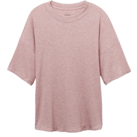 Blusa De Manga Curta Em Modal Chic Comfort - Rosa