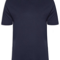 Camiseta Masculina Básica Em Algodão - Azul