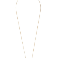 Colar Feminino Solitário Périola - Dourado