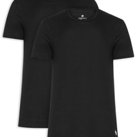 Kit de Camisetas Comfort Core Cotton - Preto