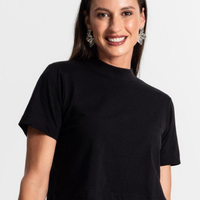 Camiseta Feminina - Preto