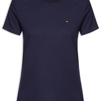 Camiseta Feminina Heritage Crew Neck Tee - Azul
