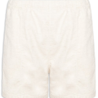 Short Masculino Mix Linho Recortes - Bege