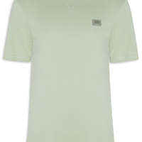 Camiseta Masculina Relaxed Fit Em Algodão - Verde