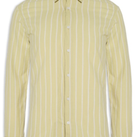 Camisa Masculina Slim Fit Linho - Bege