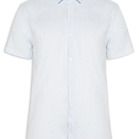 Camisa Masculina Puro Linho Lumiar - Azul