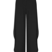 Calça Feminina Round Crepe - Preto